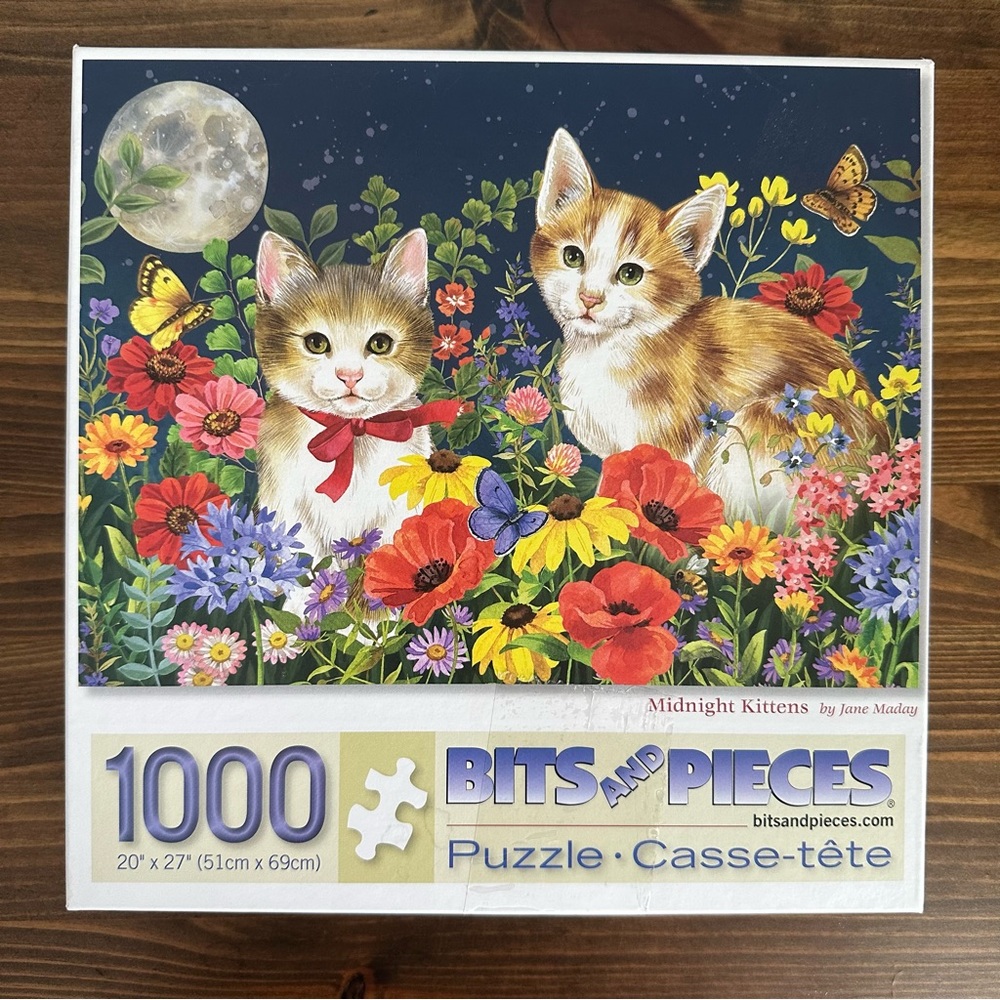Complete Midnight Kittens Puzzle